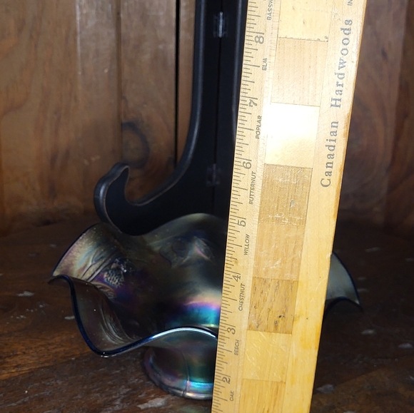 Fenton Carnival Glass Hat Bowl - Picture 5 of 13